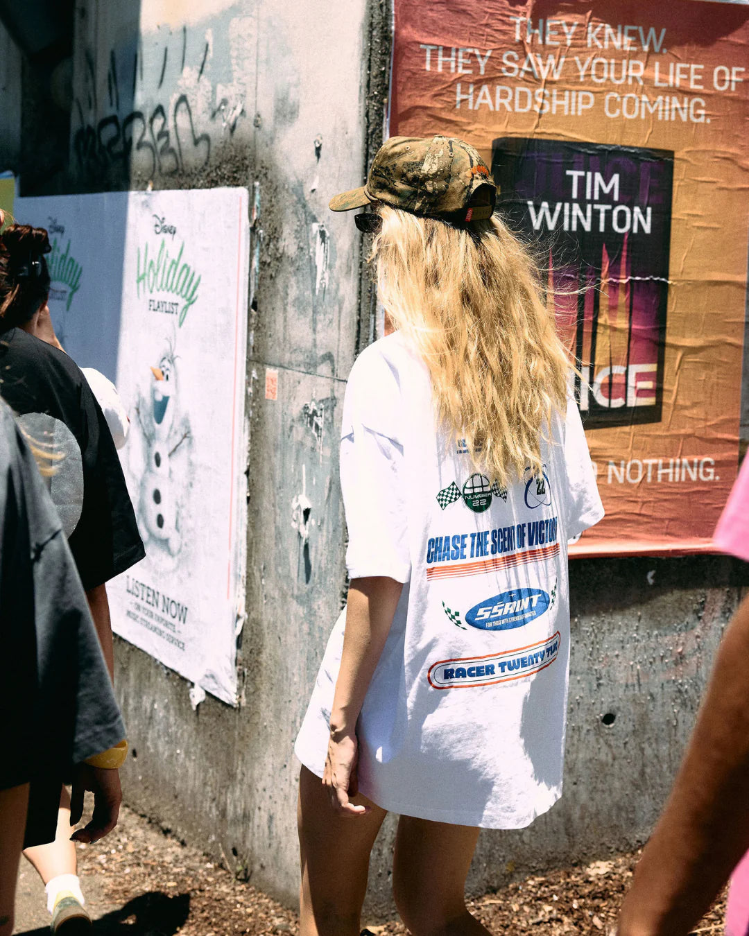 SSAINT The Racer Tee - White