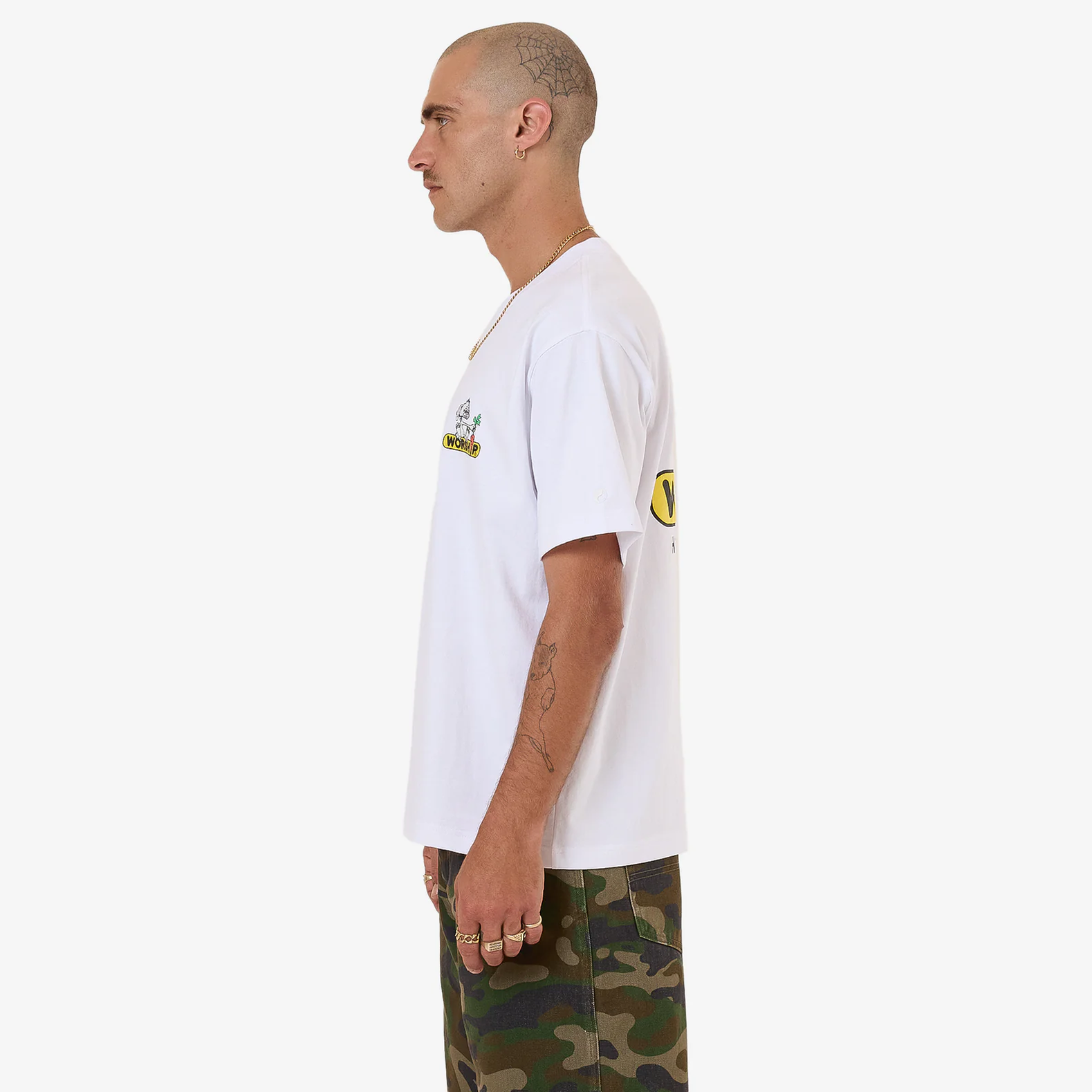 WORSHIP Home Grown Tee - White