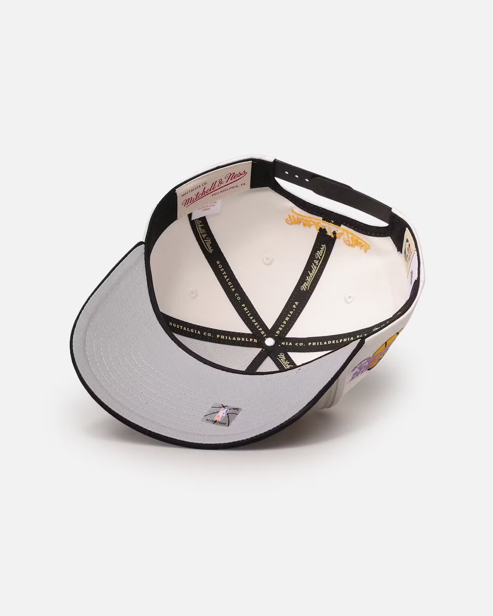 MITCHELL & NESS Los Angeles Lakers 'Draft Day' Pro Pinch Snapback
