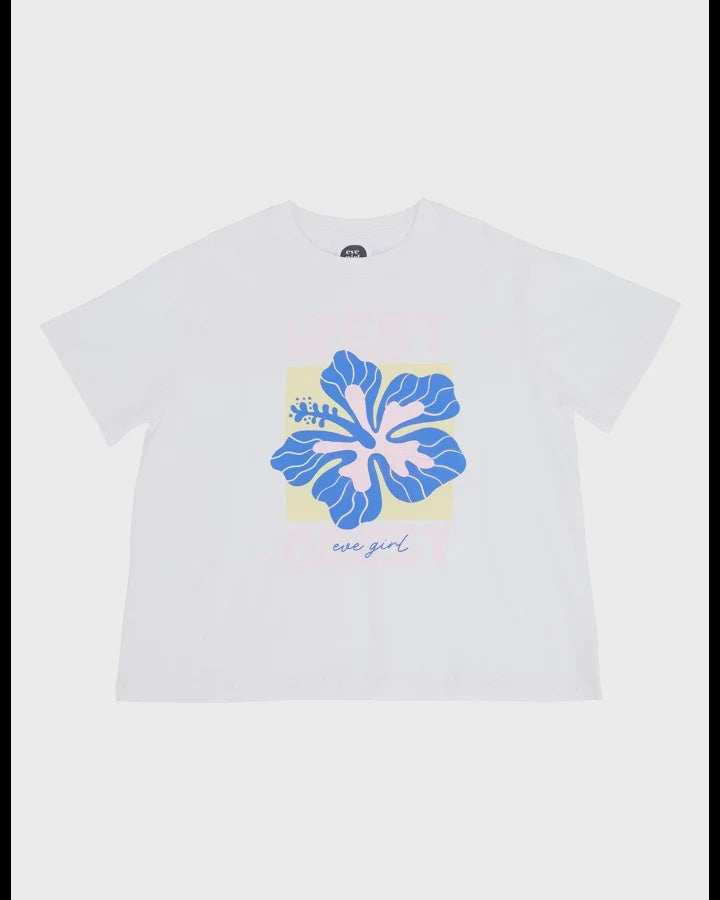 Eve Girl Hibiscus Tee