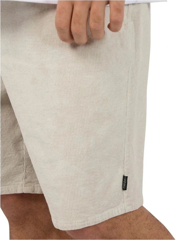 SILENT THEORY Cord short - Chalk