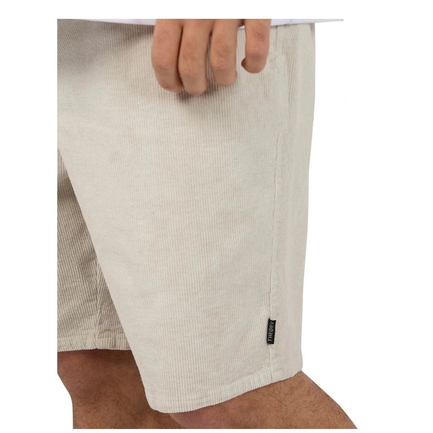 SILENT THEORY Cord short - Chalk