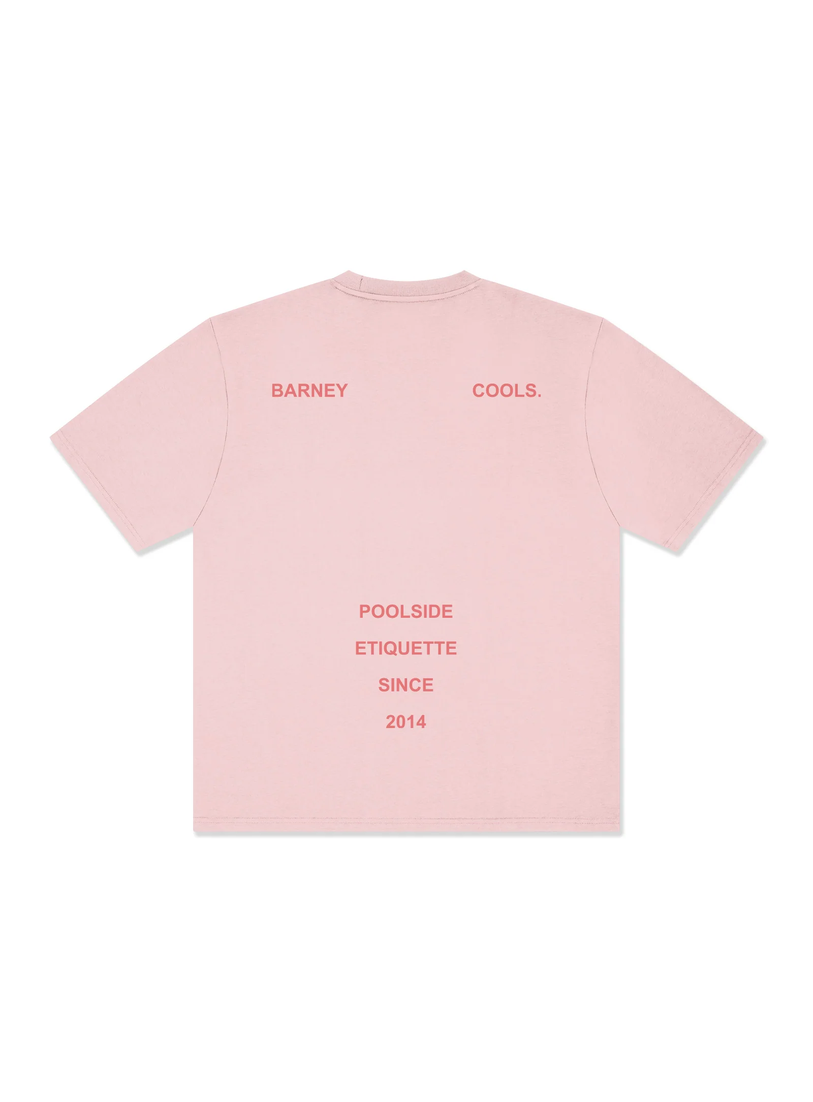 BARNEY COOLS Boundary tee - Pink