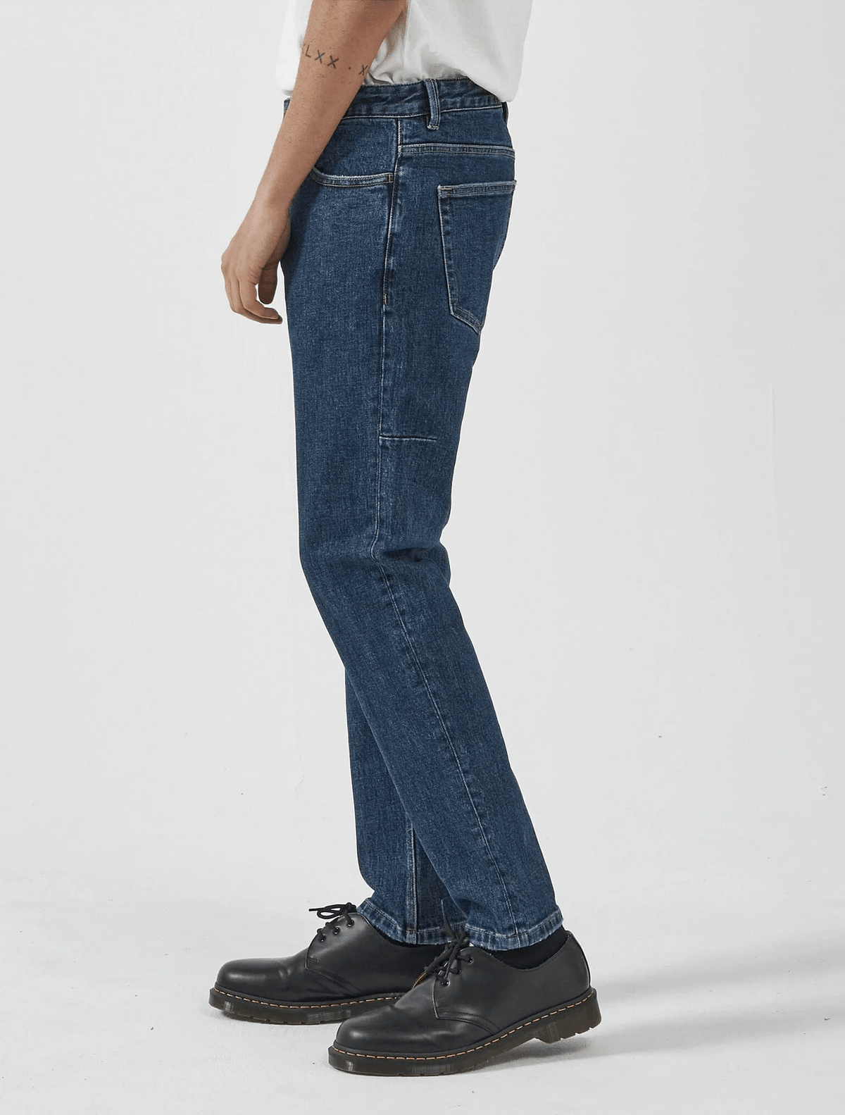 THRILL Bones denim jean - Dark rinse blue
