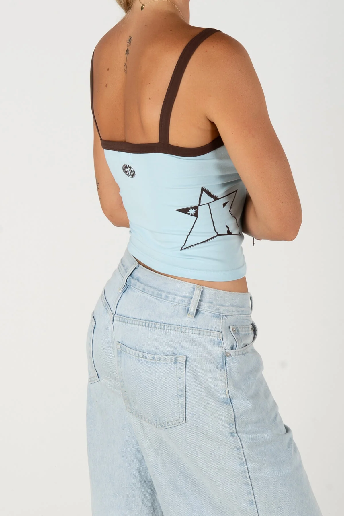 INNER RELM Five point singlet - Blue
