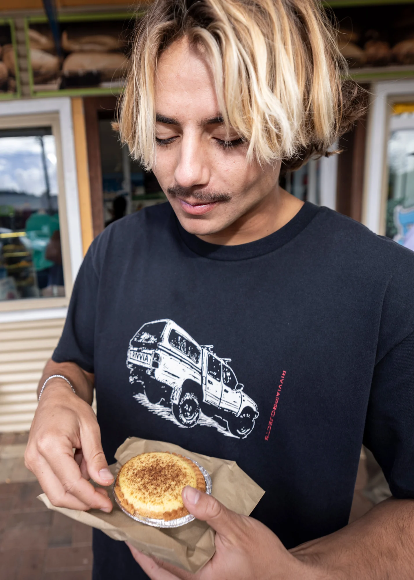 RIVVIA PROJECTS 4WD T-shirt - Washed black