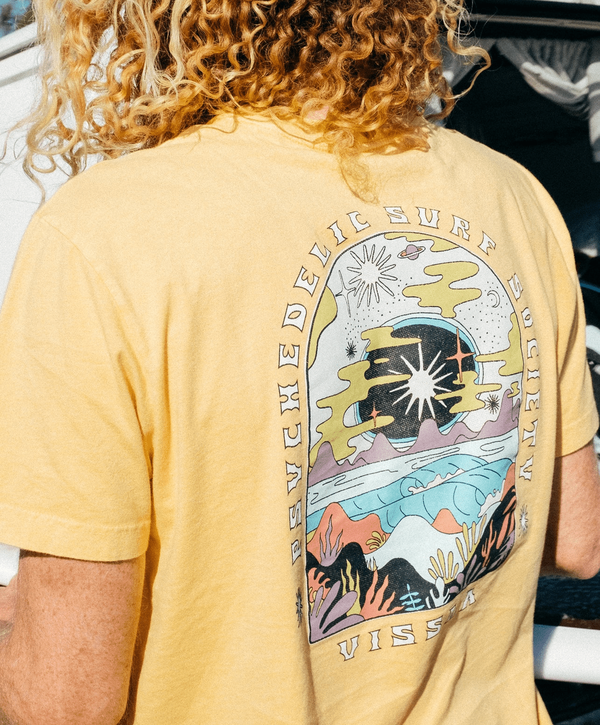 VISSLA Lucid Dreams Cosmic Ss Tee - Ale