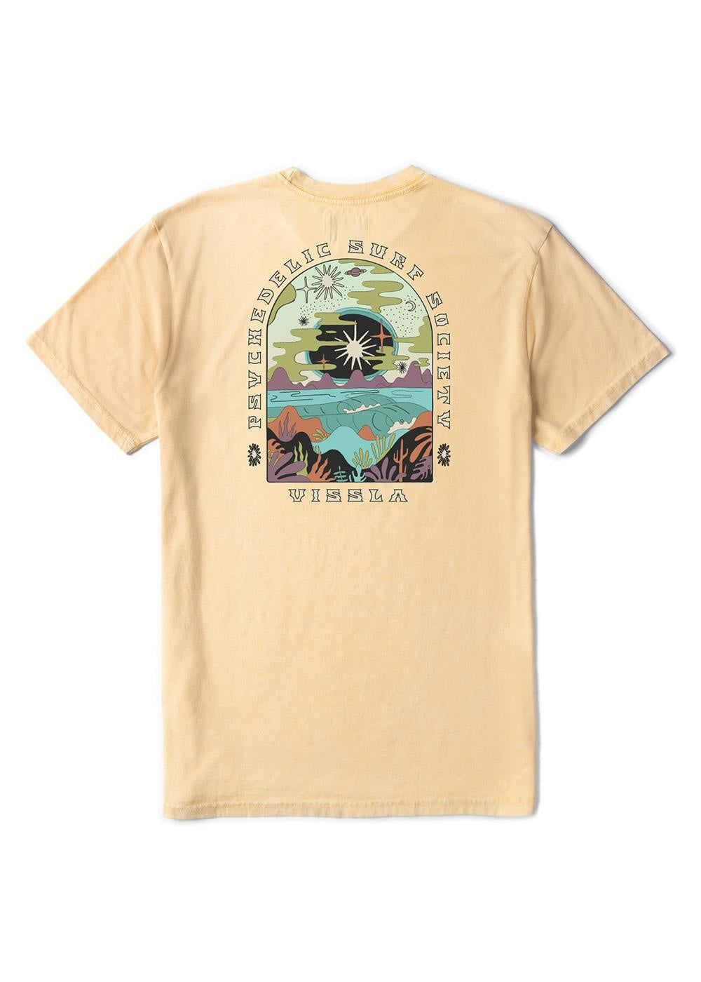 VISSLA Lucid Dreams Cosmic Ss Tee - Ale