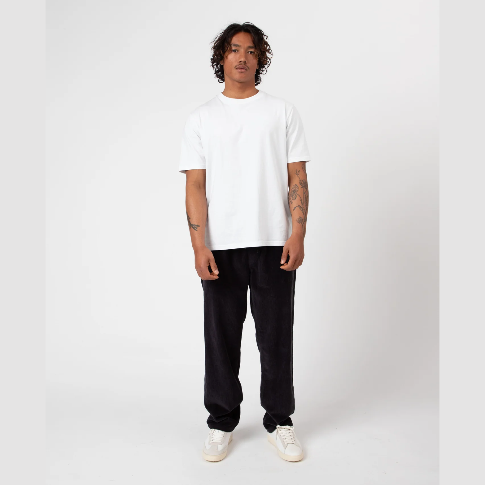MR SIMPLE Burbank Elastic Cord Pant - Charcoal