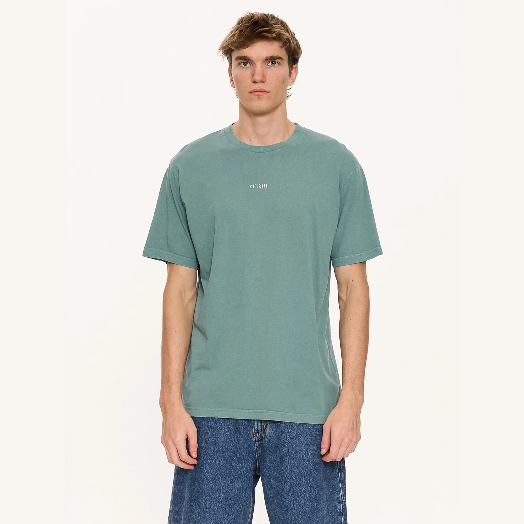 THRILLS MInimal Thrills Merch Fit Tee - Green Coast