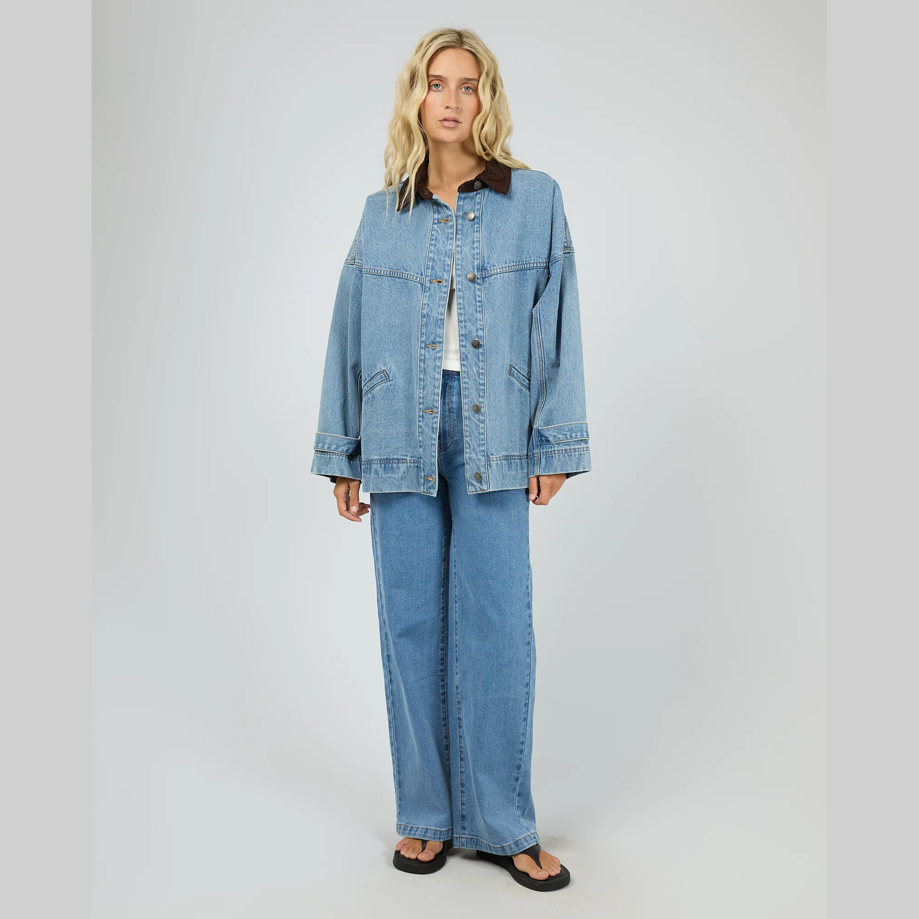 ALL ABOUT EVE tommy jacket - Light blue