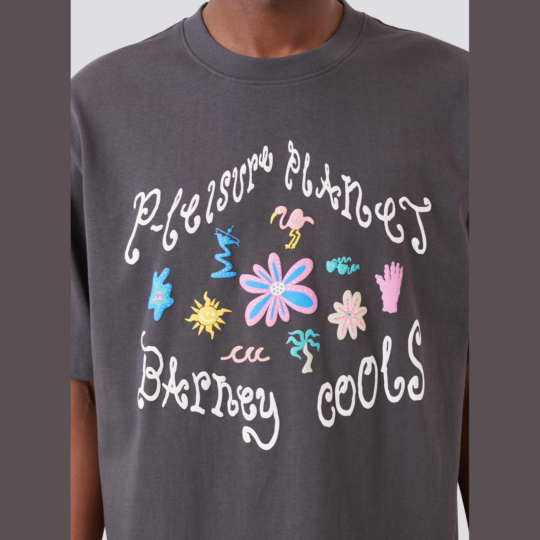 BARNEY COOLS Planet tee - Pigment black