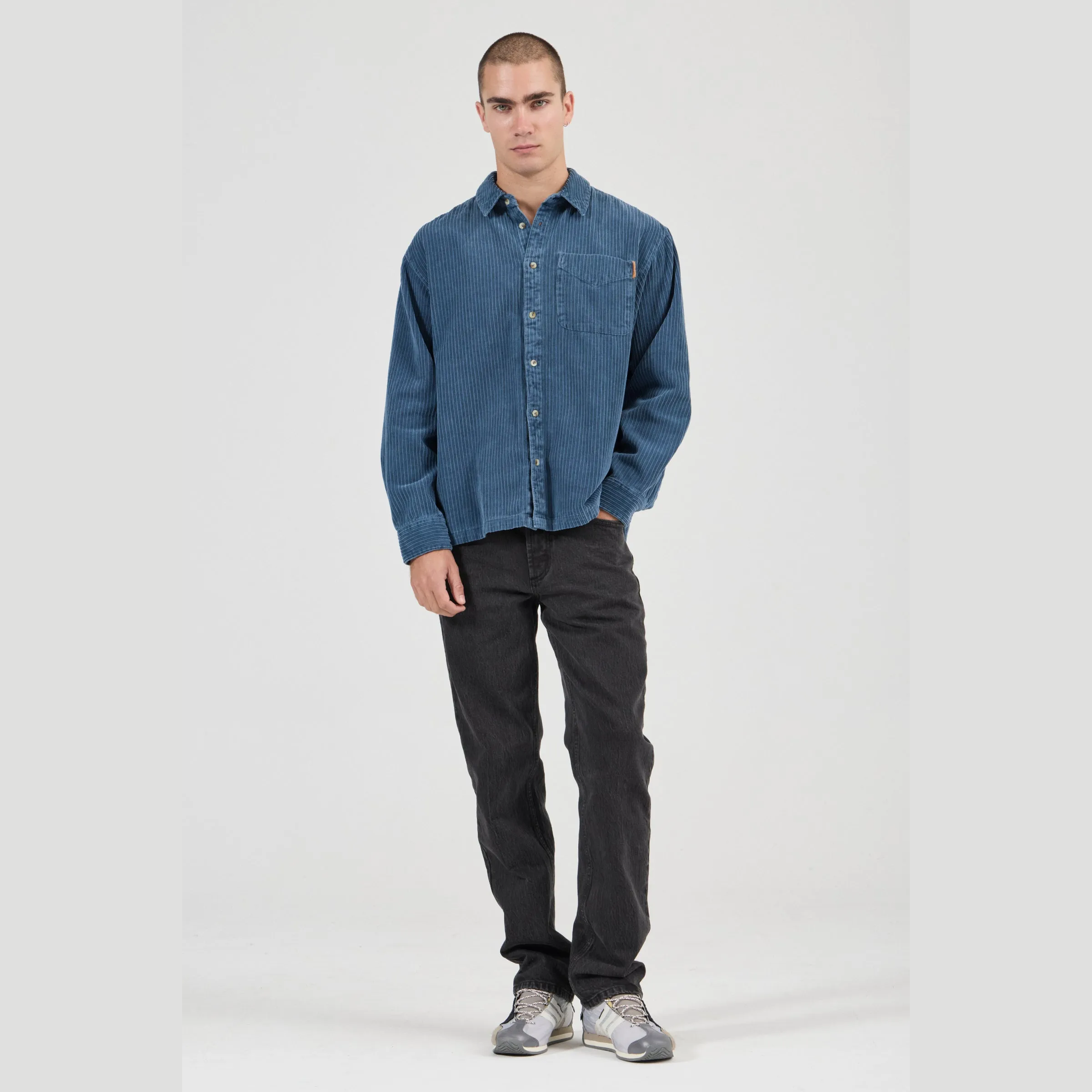 ROLLA'S Campus Chunky Cord LS Shirt