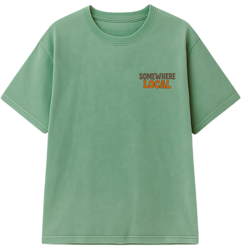 Somewhere Mini - Local Tee - Sage