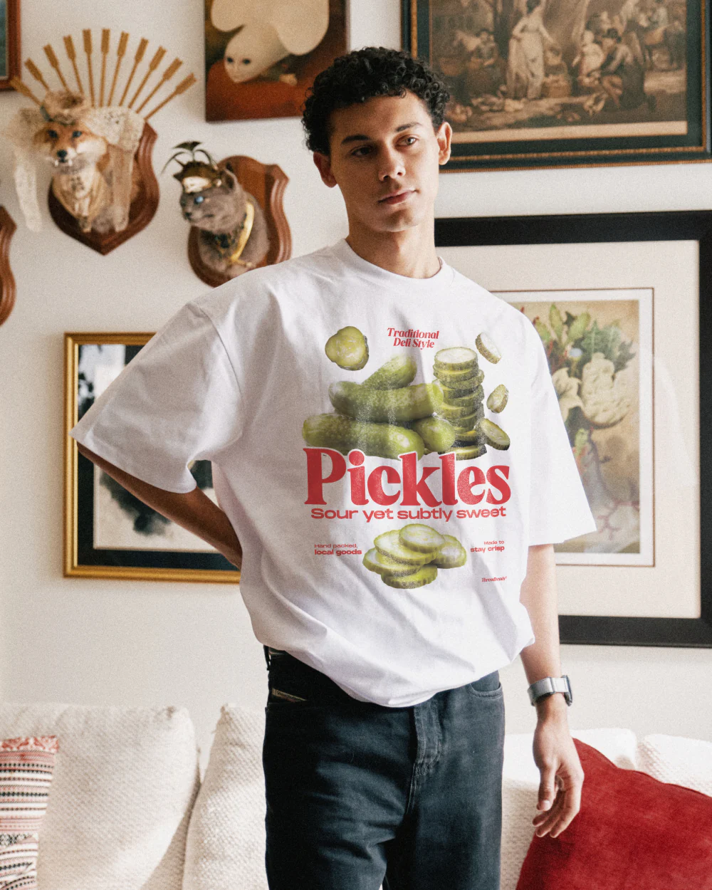 THREADHEADS Originals The Pickles Oversized Tee