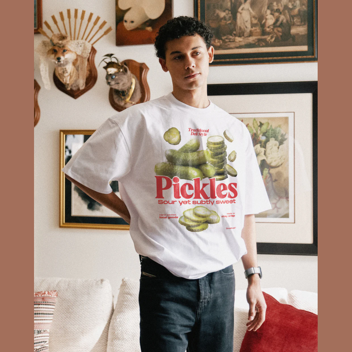 THREADHEADS Originals The Pickles Oversized Tee