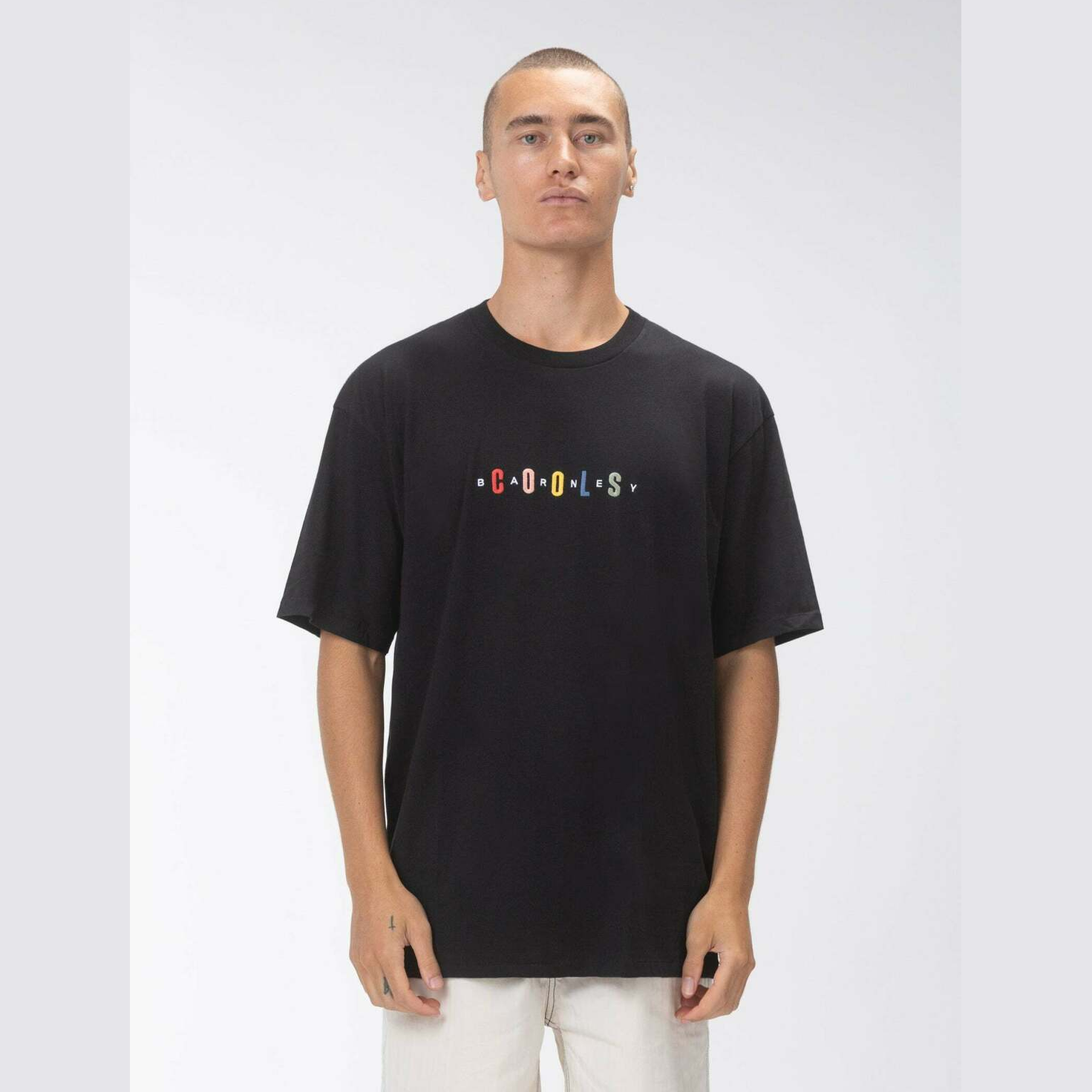Barney cools 90s homie tee black