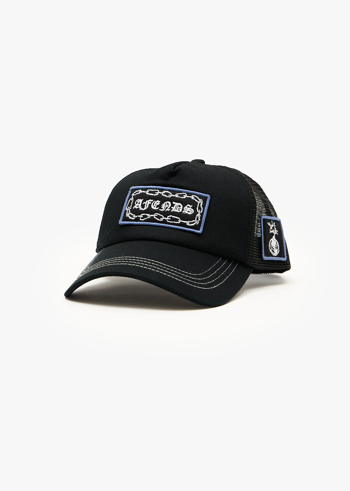 AFENDS Spiritual mesh trucker cap - Black