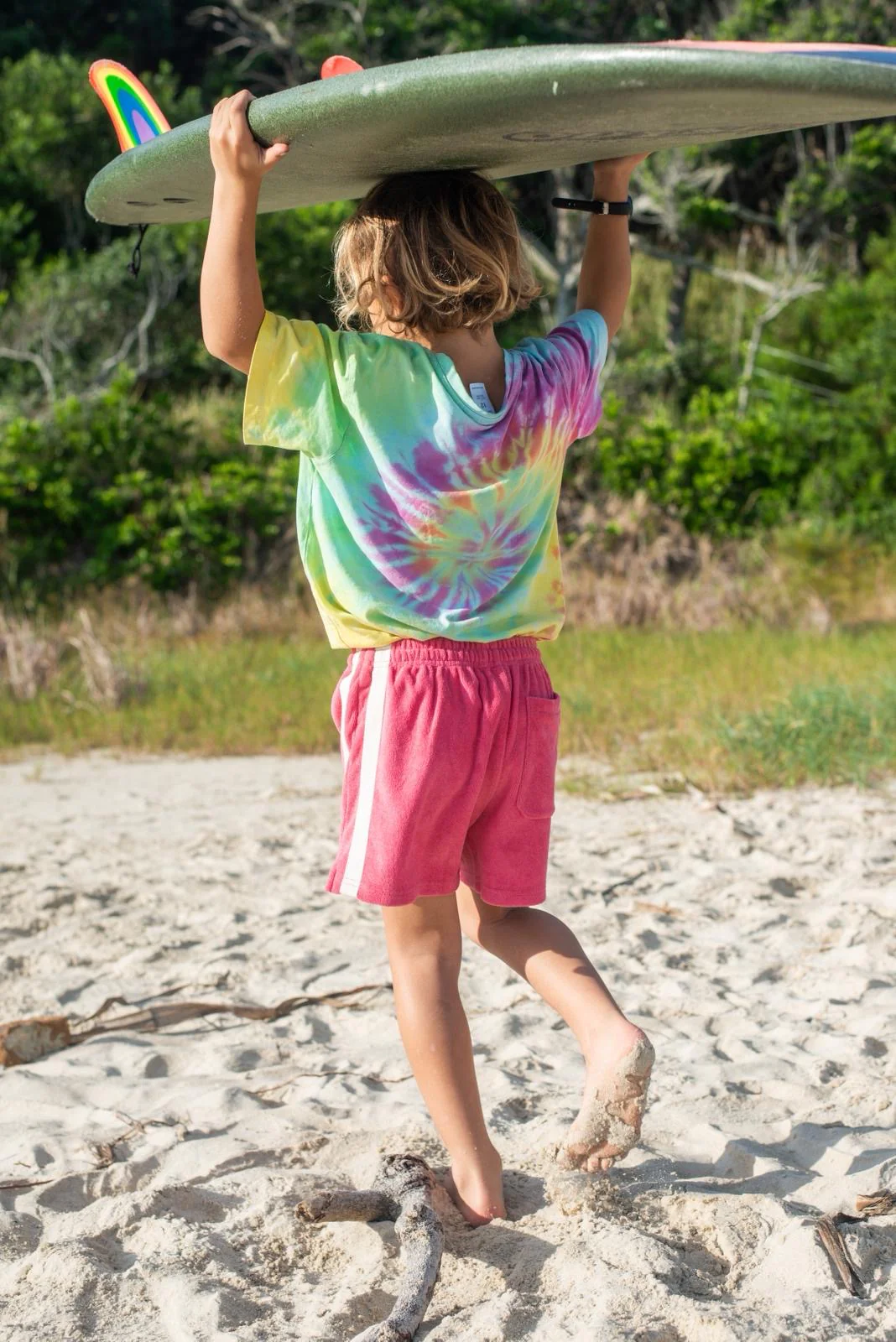 ATMOSEA Mini Terry Toweling Short - Strawberry