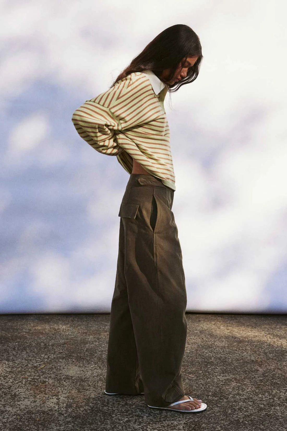 ARCAA Rayne Knit Jersey - Celery & Pecan
