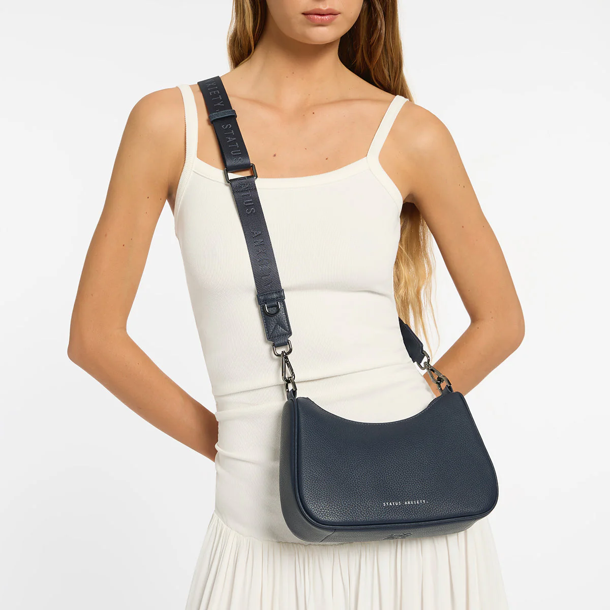 STATUS ANXIETY Look Both Ways Bag - Midnight Blue