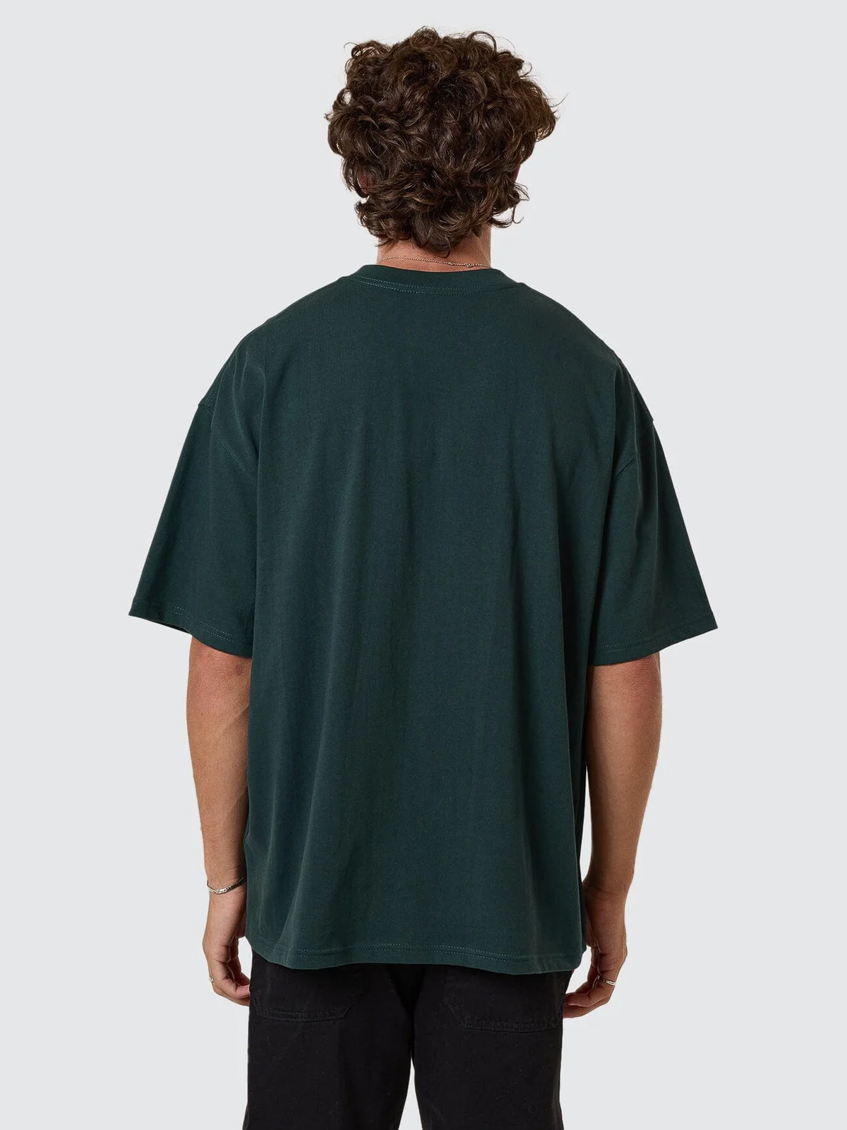 THRILLS Los stingers box fit oversize tee - Vista green