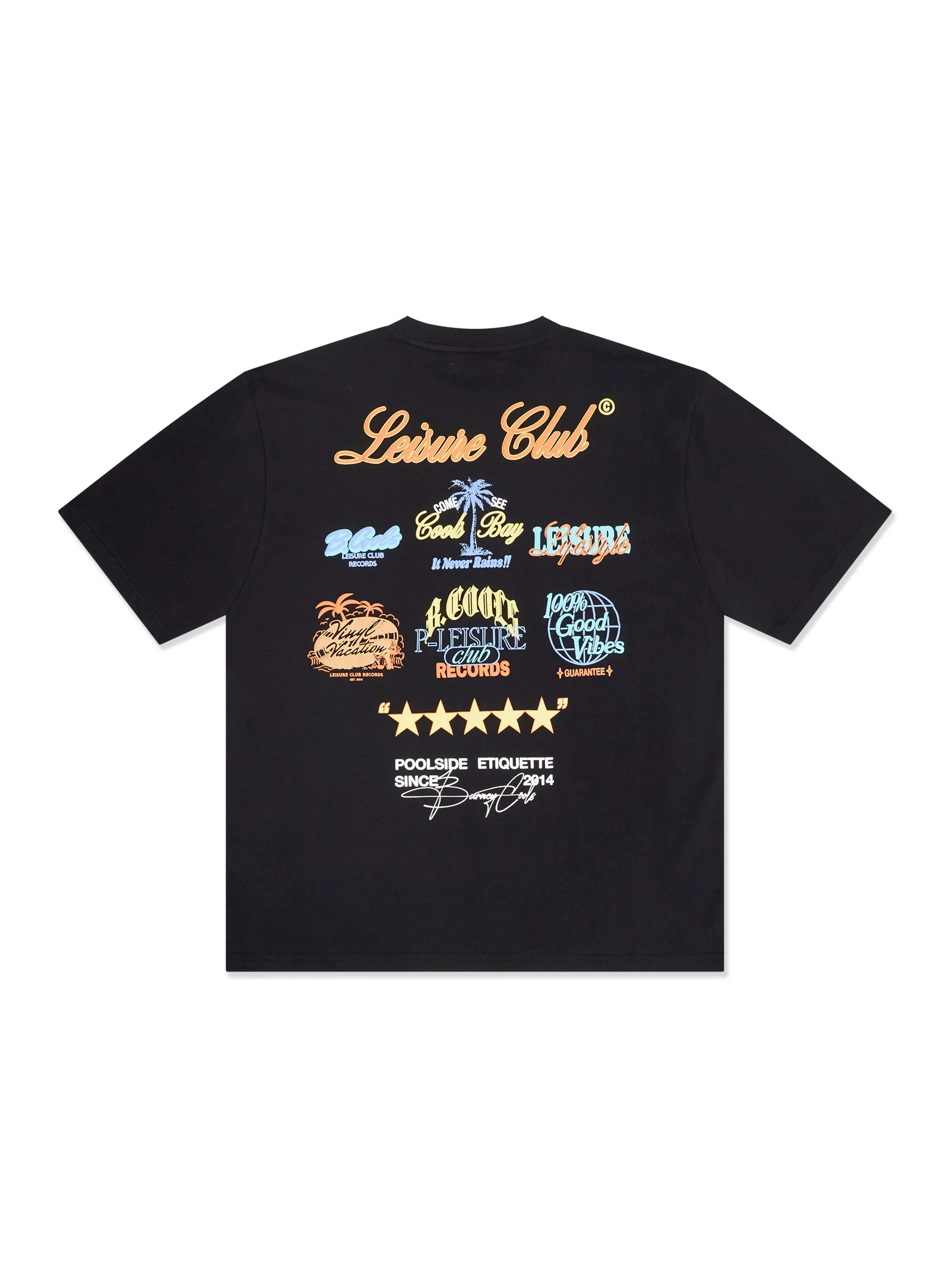 BARNEY COOLS Medley Tee Black