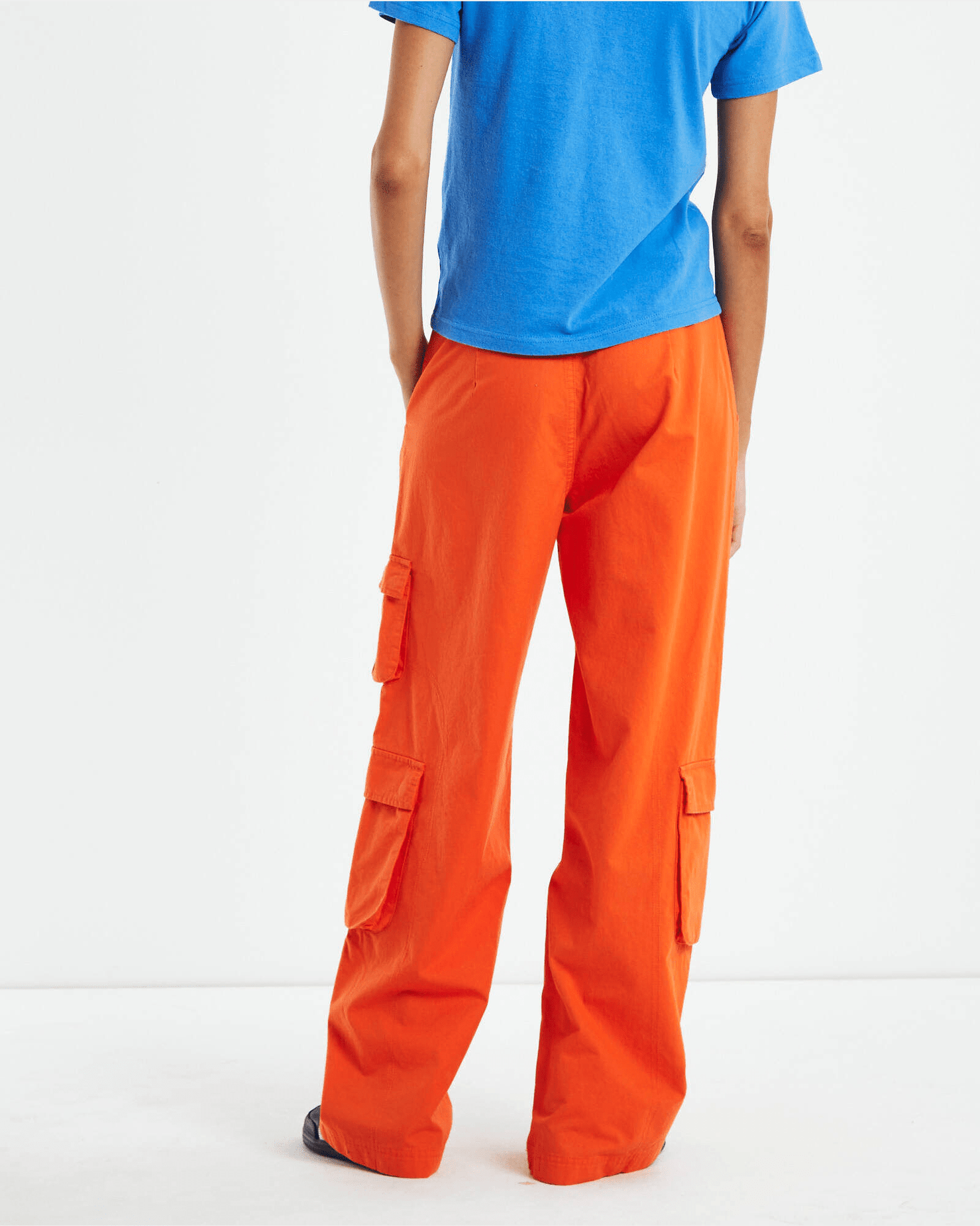 Misfit water pipe cargo pant- sherbert