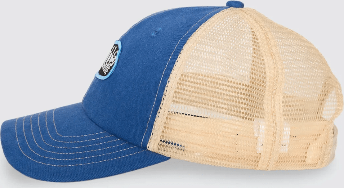 THRILLS Can You Feel It Patch Trucker Cap - Federal Blue - Birch