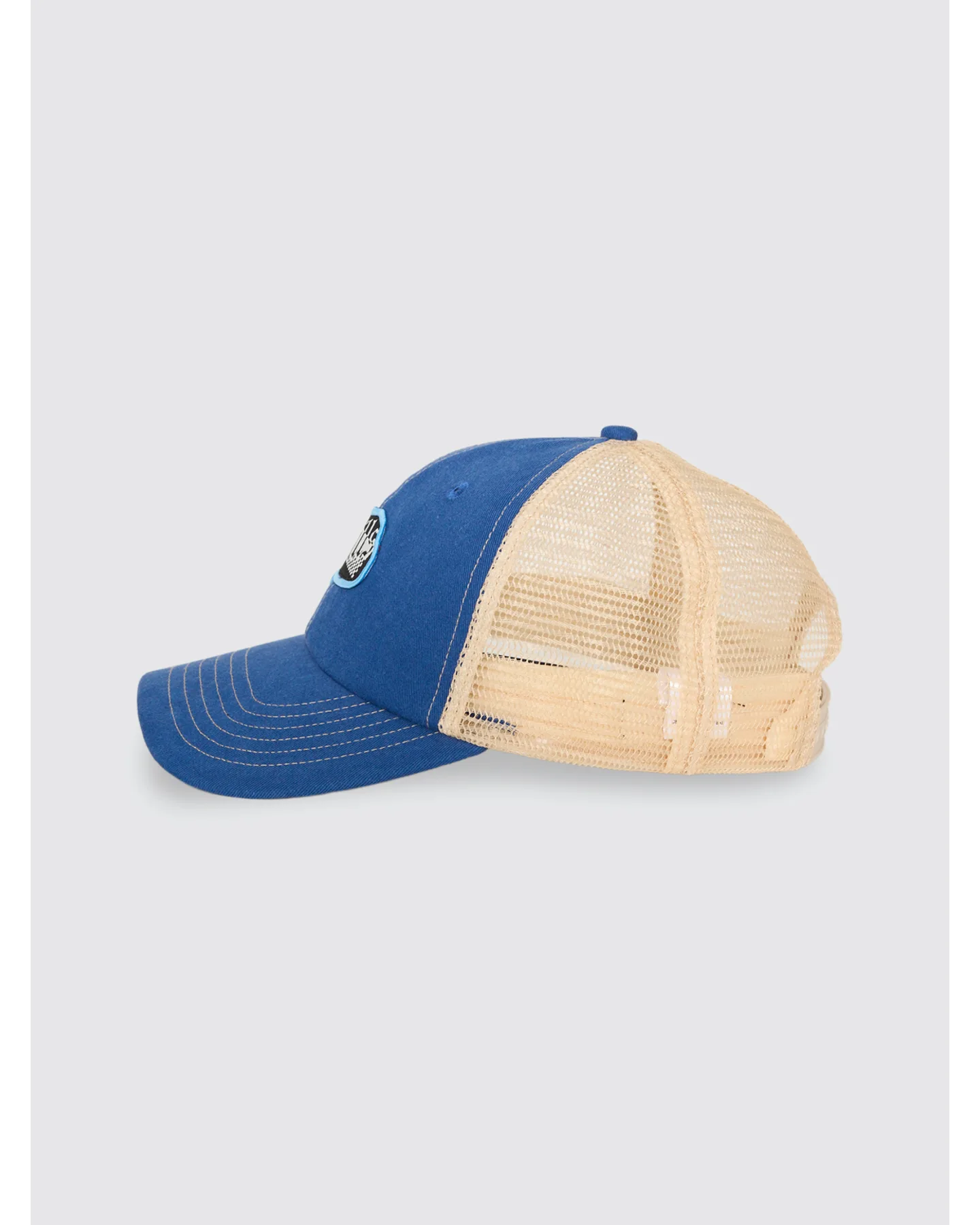 THRILLS Can You Feel It Patch Trucker Cap - Federal Blue - Birch