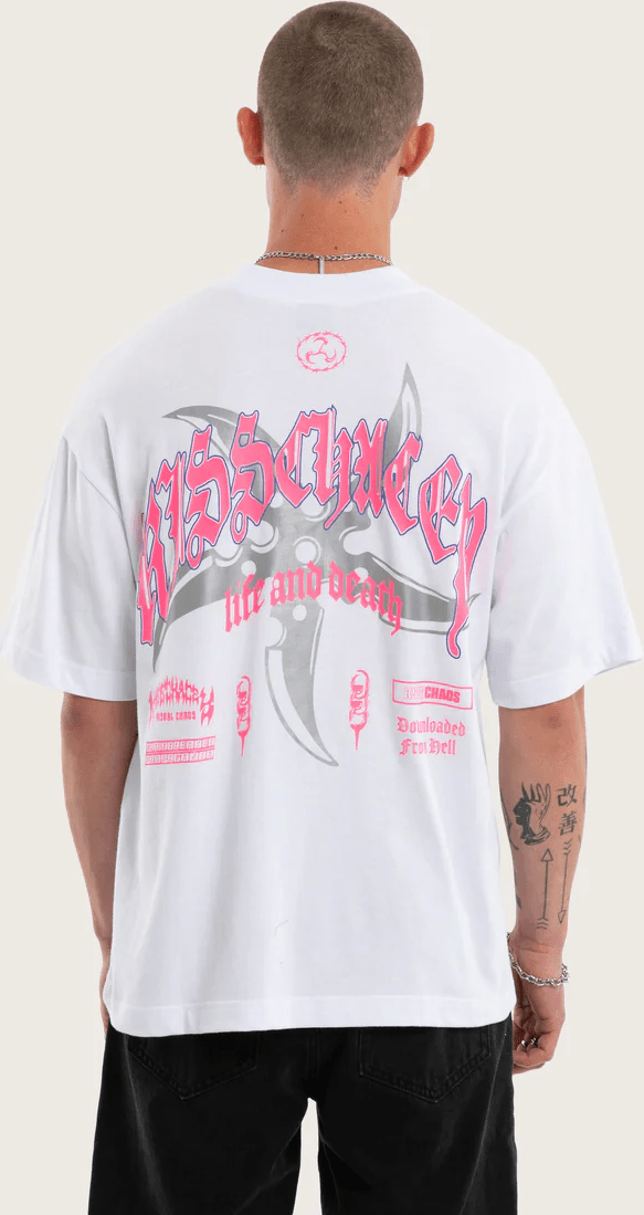 KSCY Shield Street Tee - White