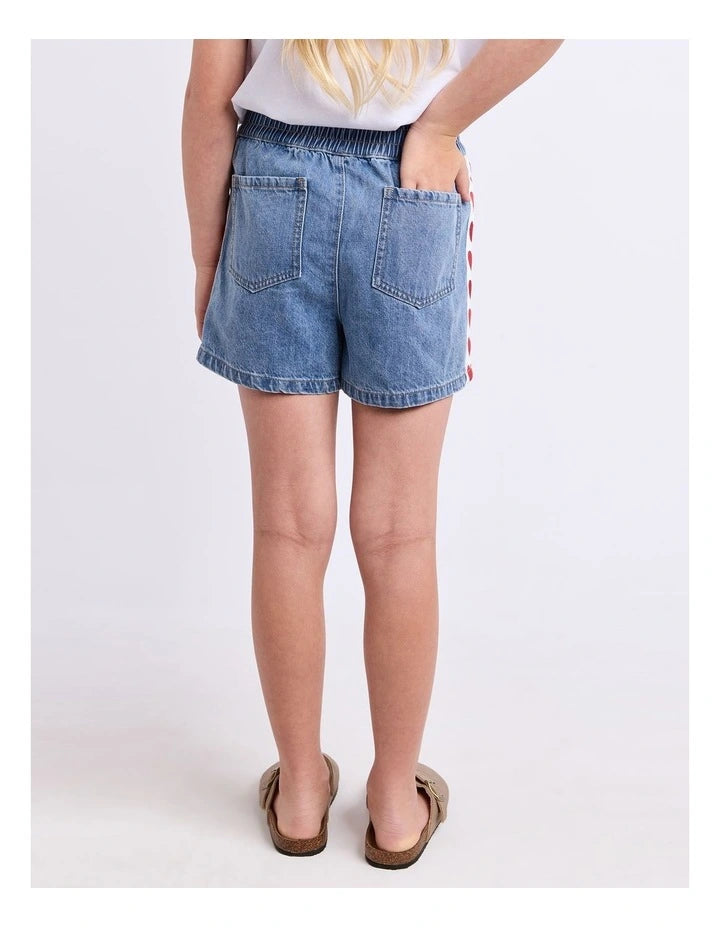 Eve Girl - LOVE DENIM SHORTS