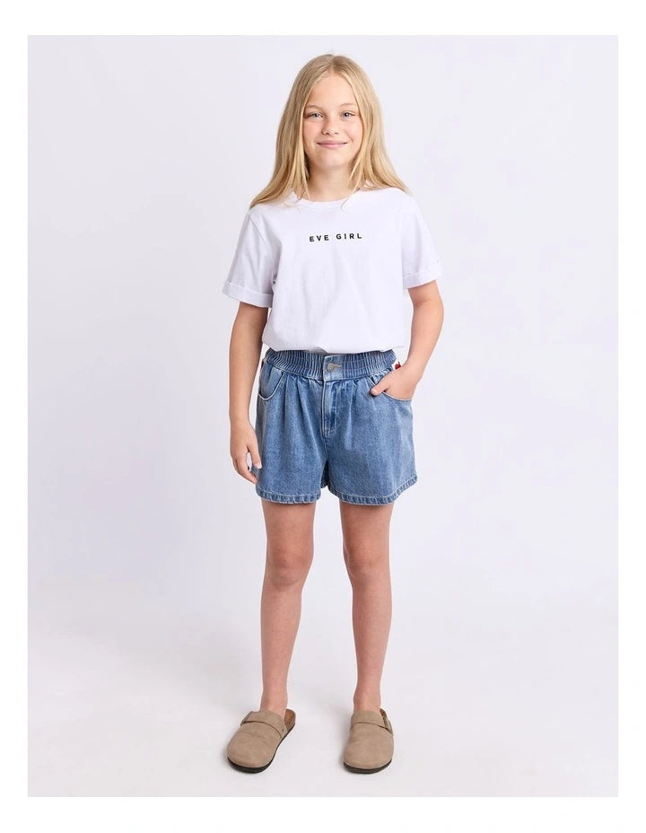 Eve Girl - LOVE DENIM SHORTS