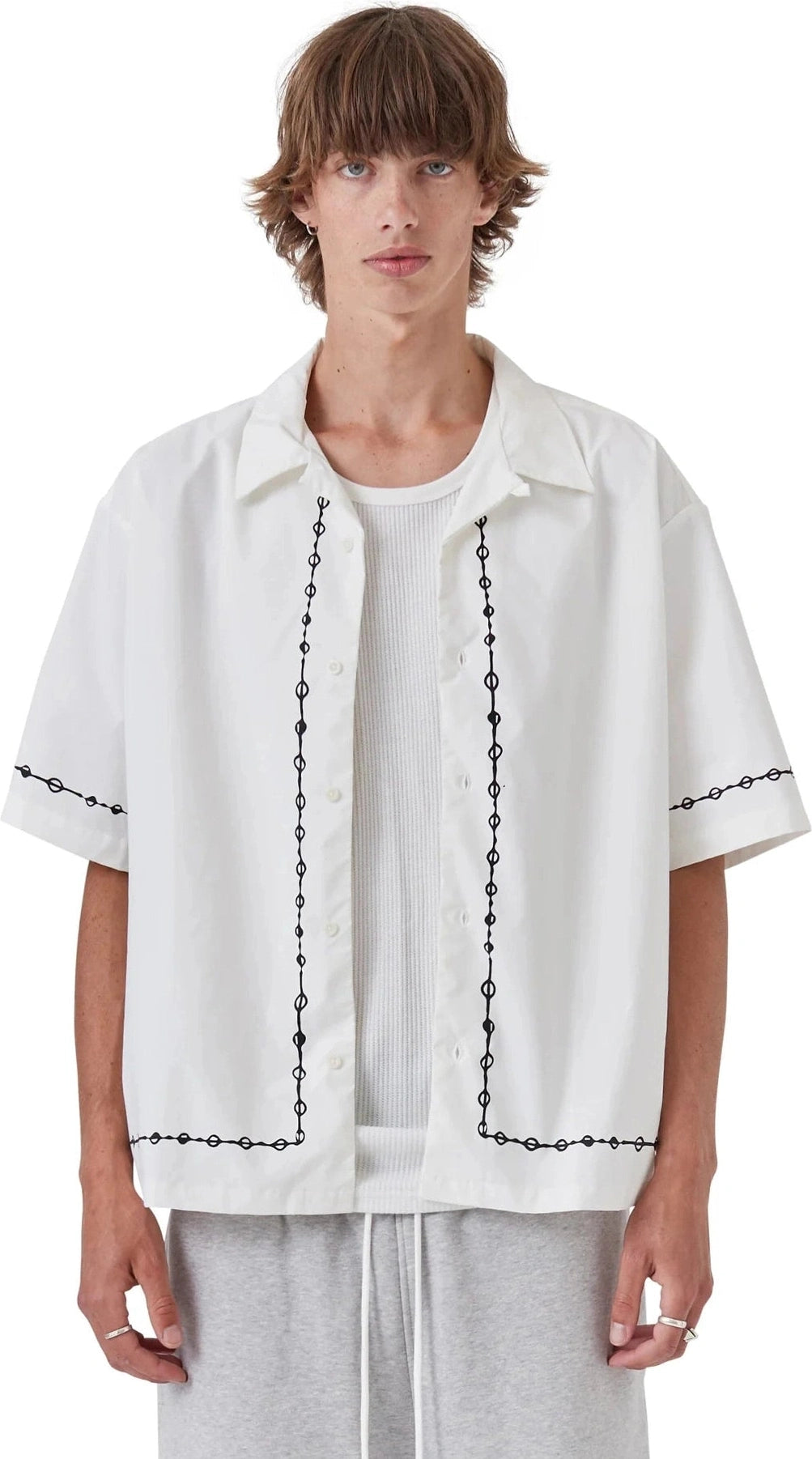 BARNEY COOLS NS Shirt- White