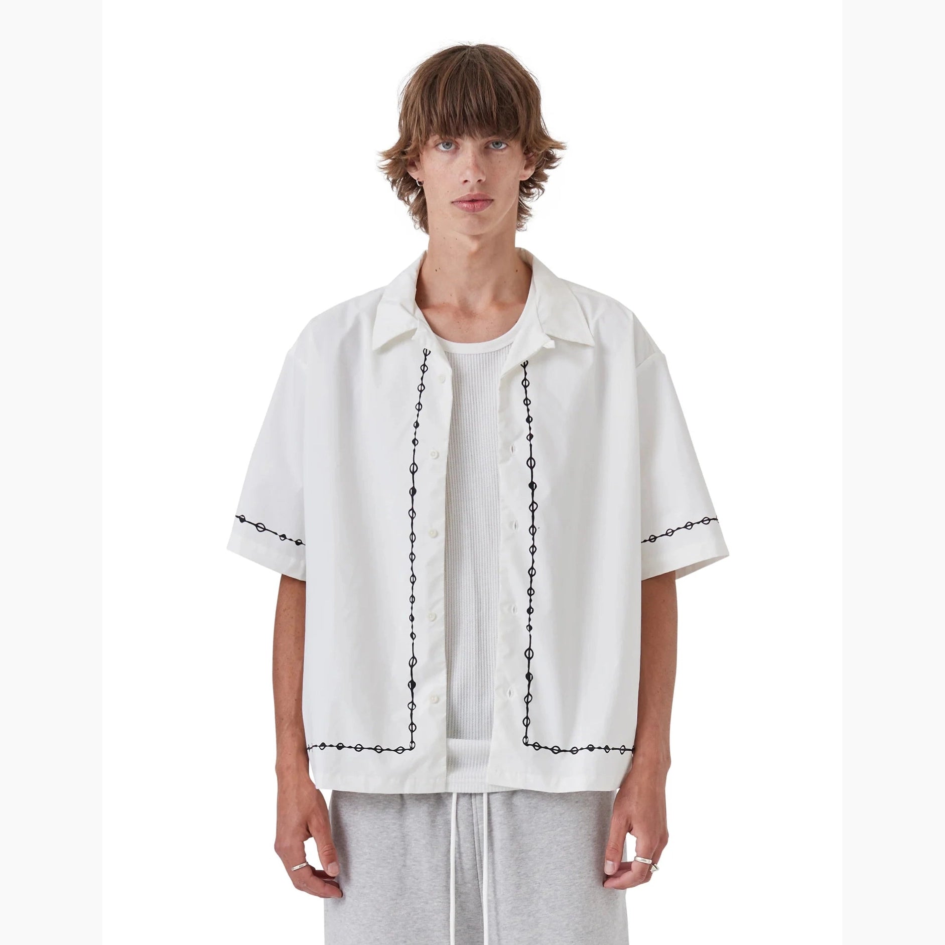 BARNEY COOLS NS Shirt- White
