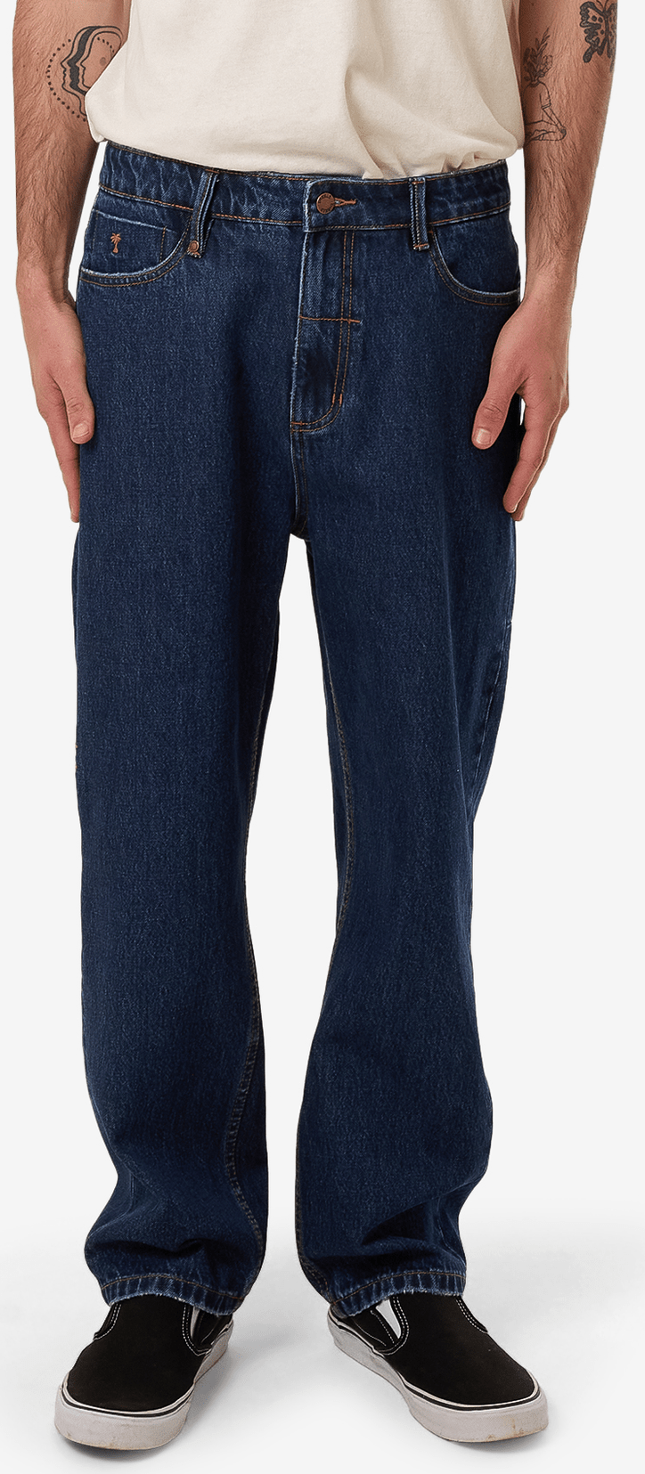 THRILLS Slacker denim jean - Rinsed ink