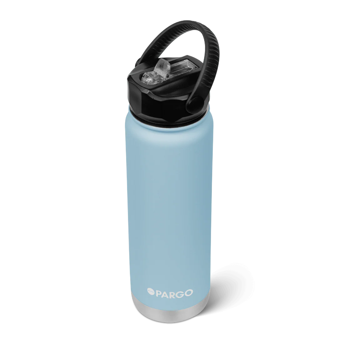 PROJECT PARGO 750mL Insulated Bottle w/ Straw Lid - Bay blue