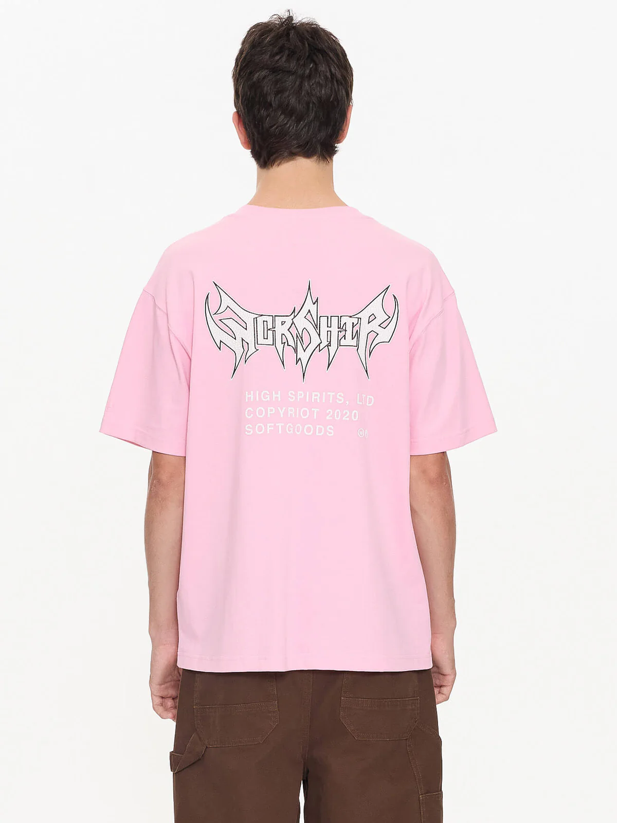 WORSHIP Pile Up Tee - Flamingo