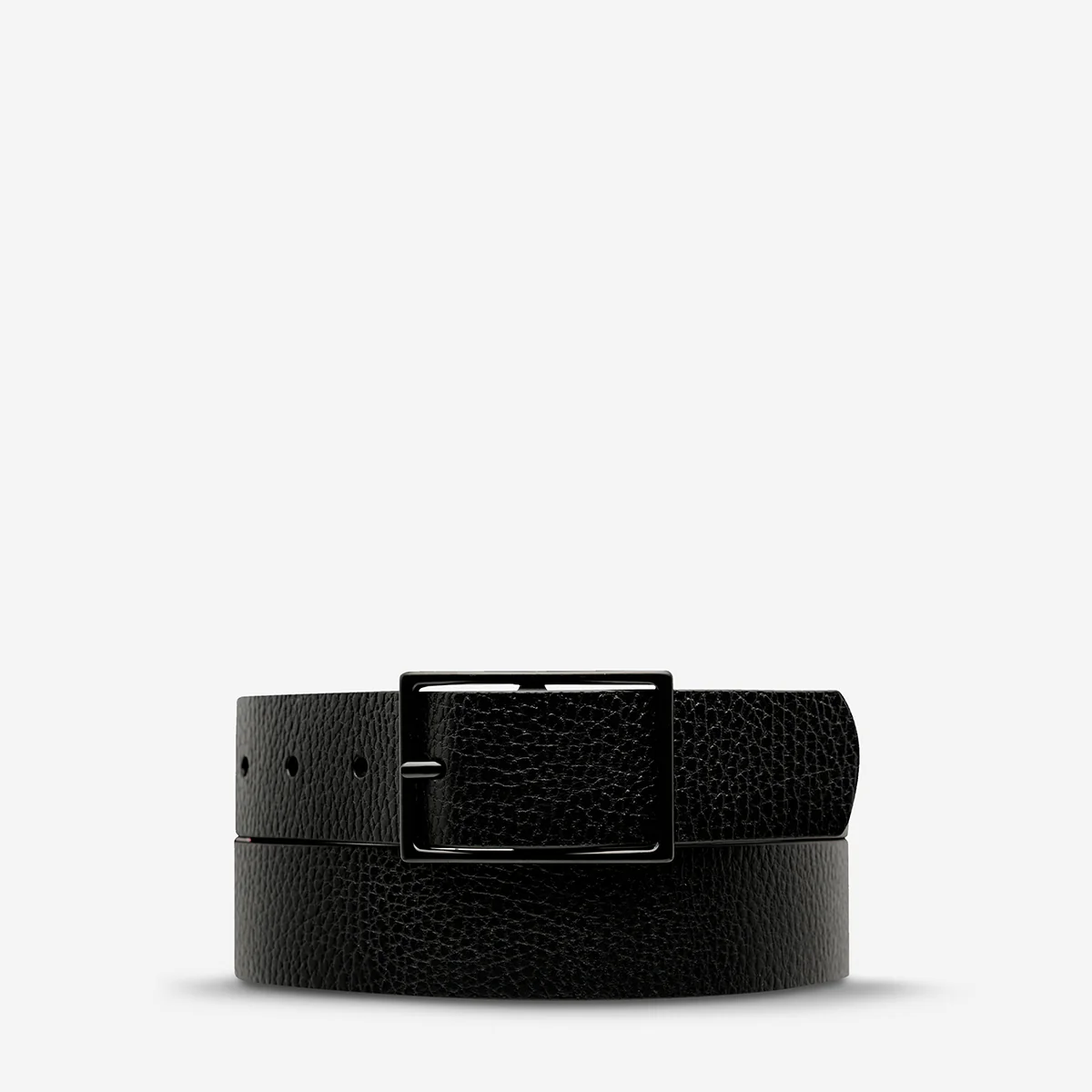 STATUS ANXIETY Getting real belt - Black/black