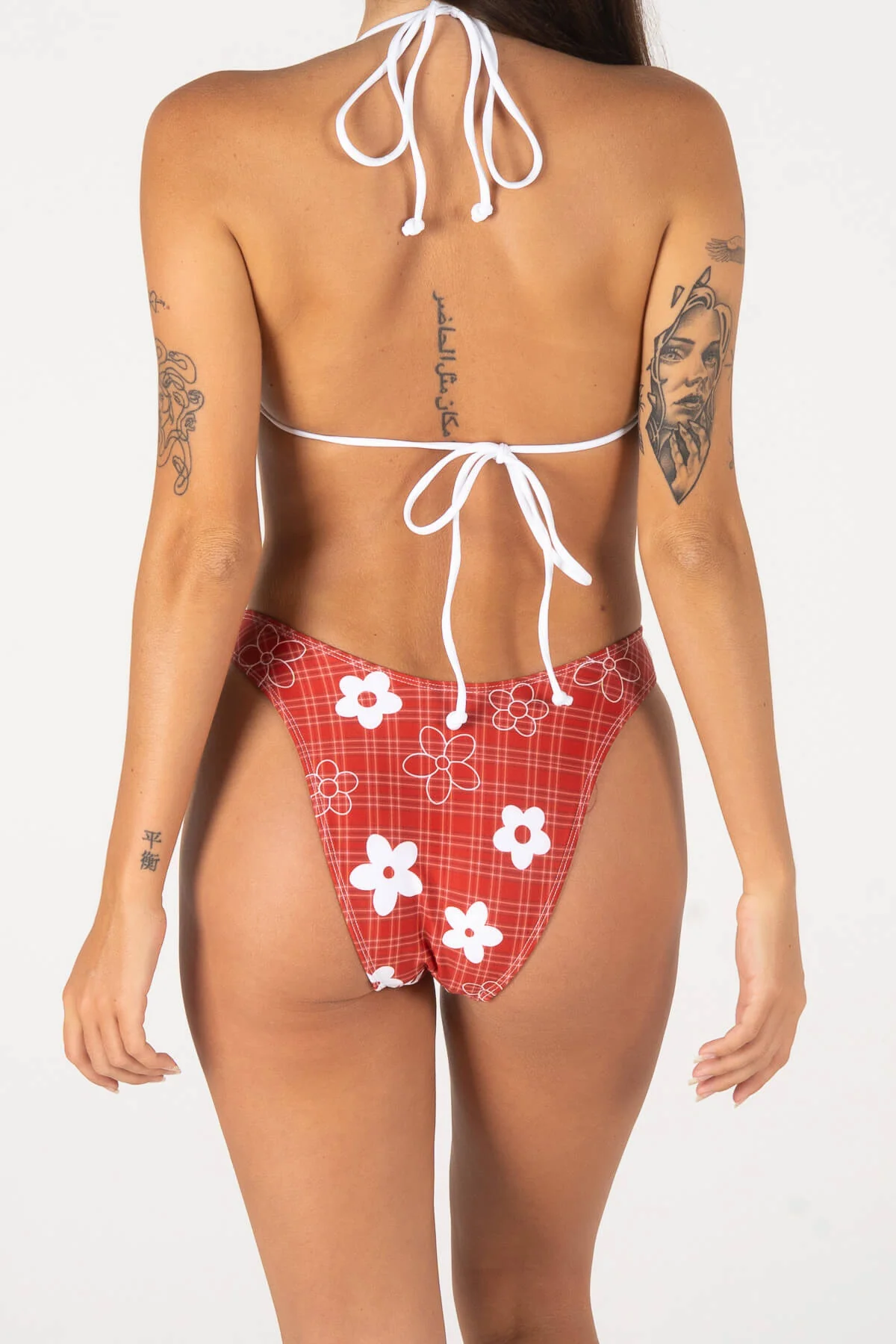 INNER RELM Too busy top - Gingham red
