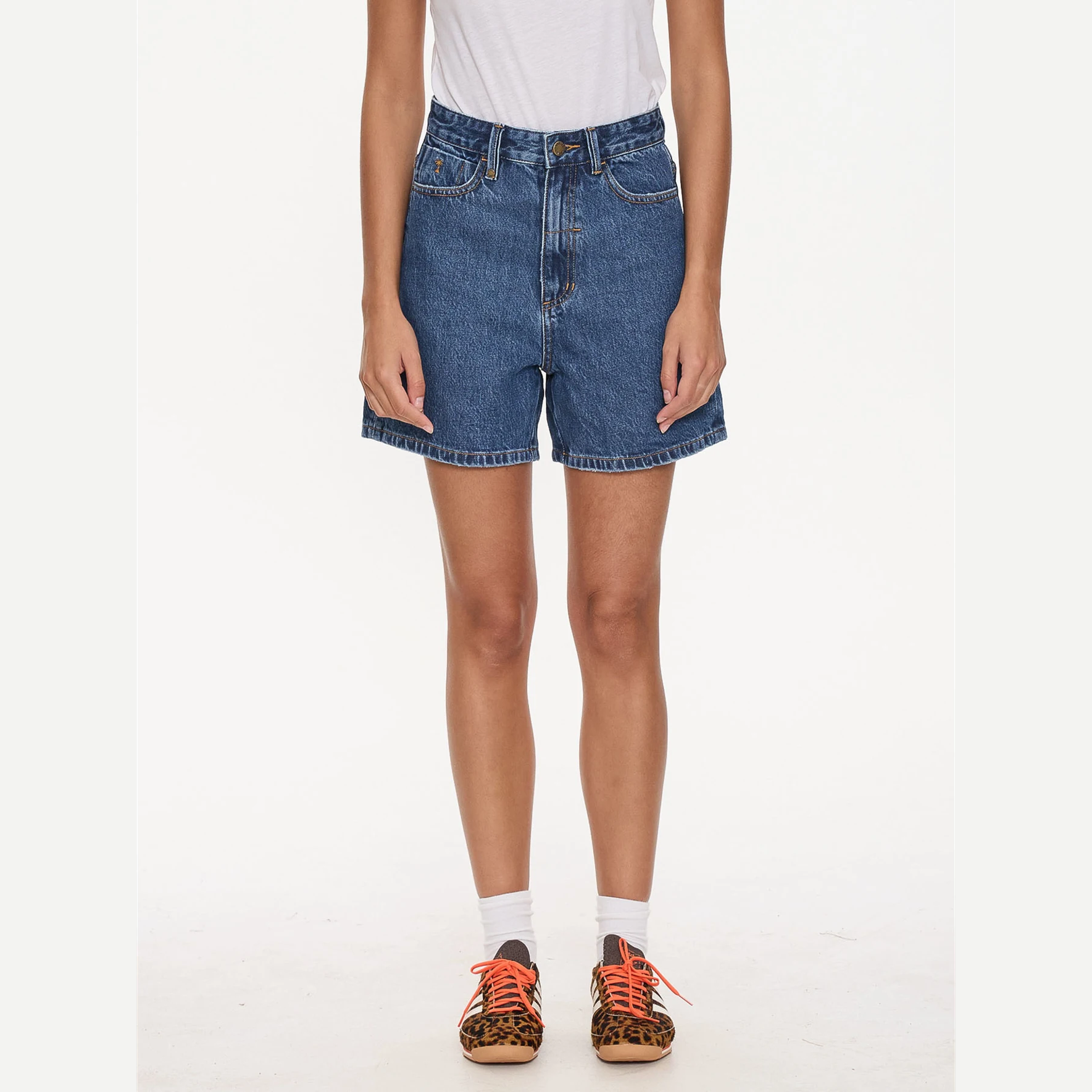 THRILLS Koko High Rise Short - Deep Vintage Blue