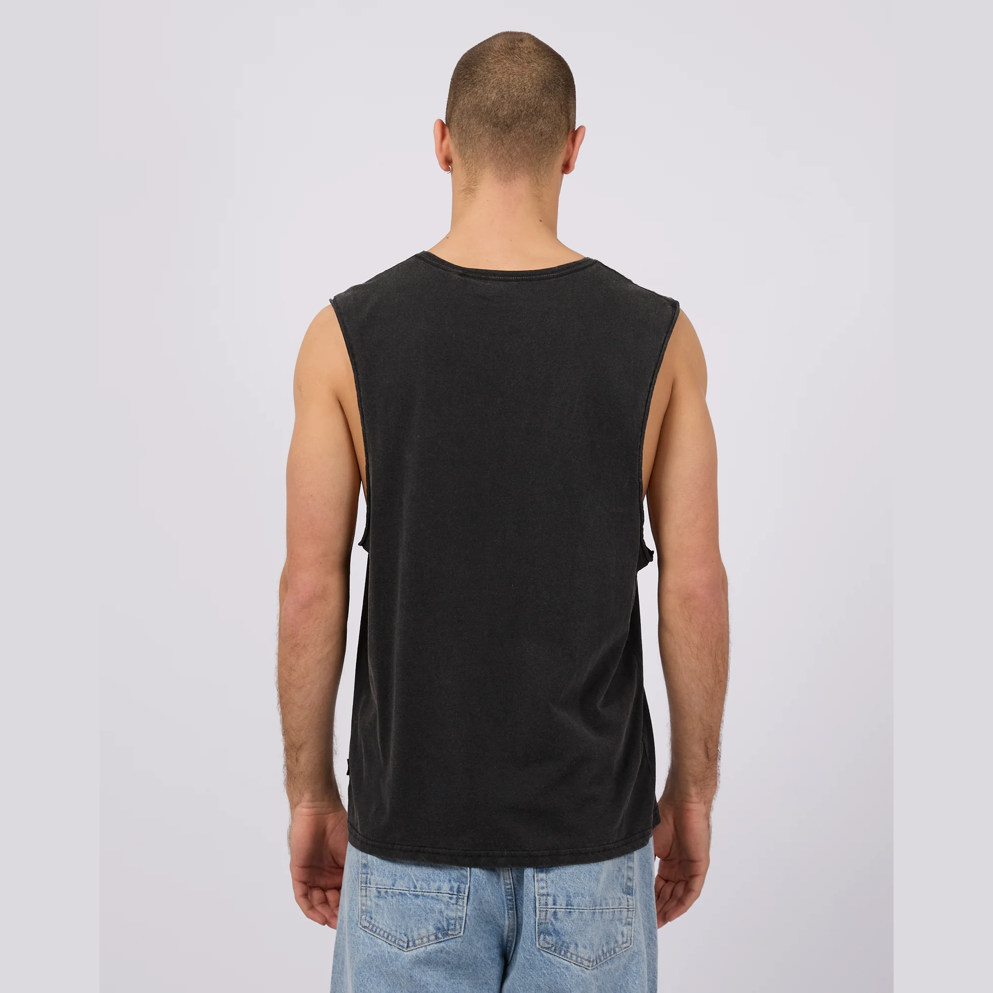 SILENT THEORY Classic muscle - Washed black