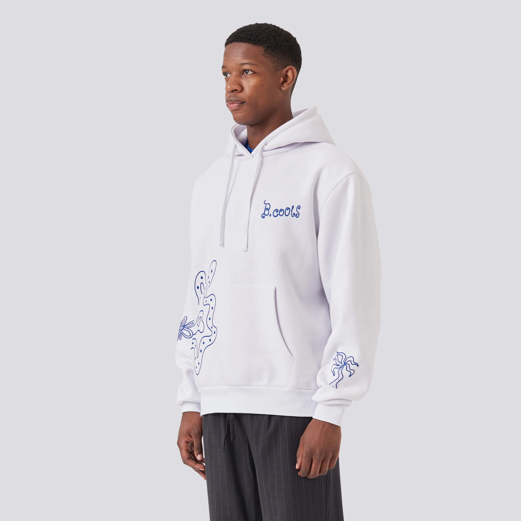 BARNEY COOLS Planet hood - White
