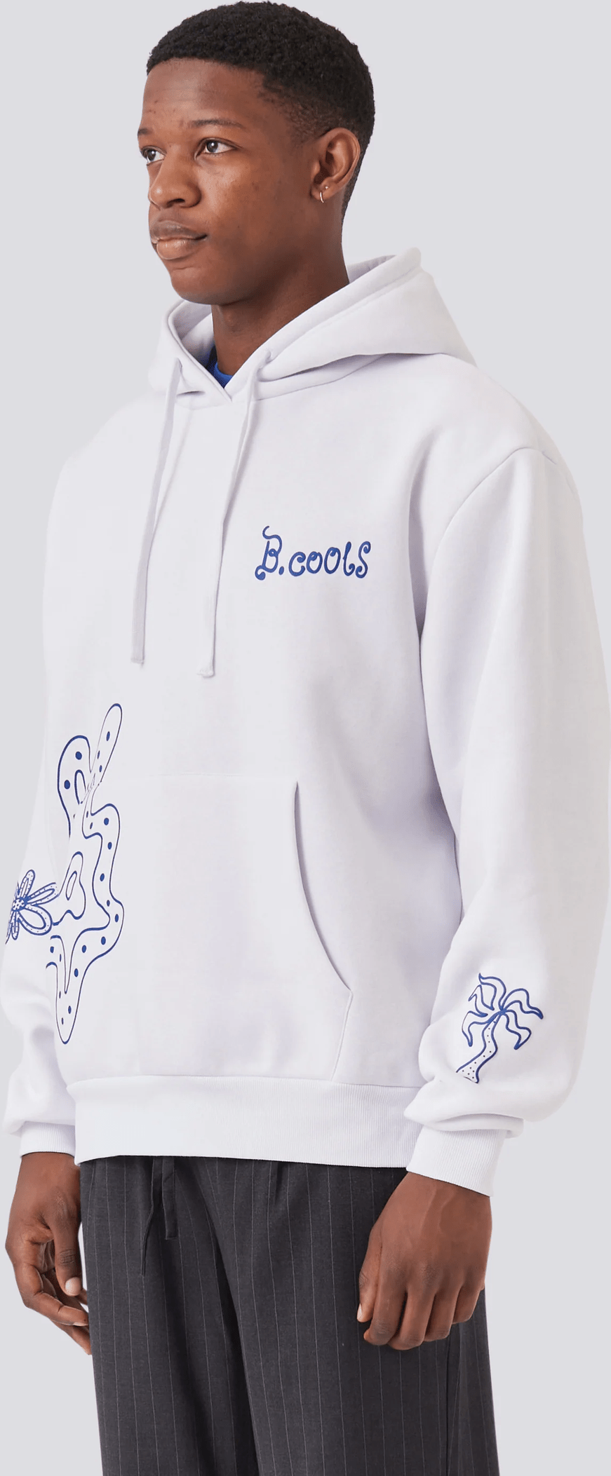 BARNEY COOLS Planet hood - White
