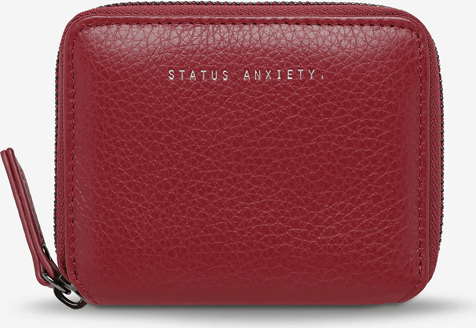 STATUS ANXIETY Wayward Wallet - Rouge