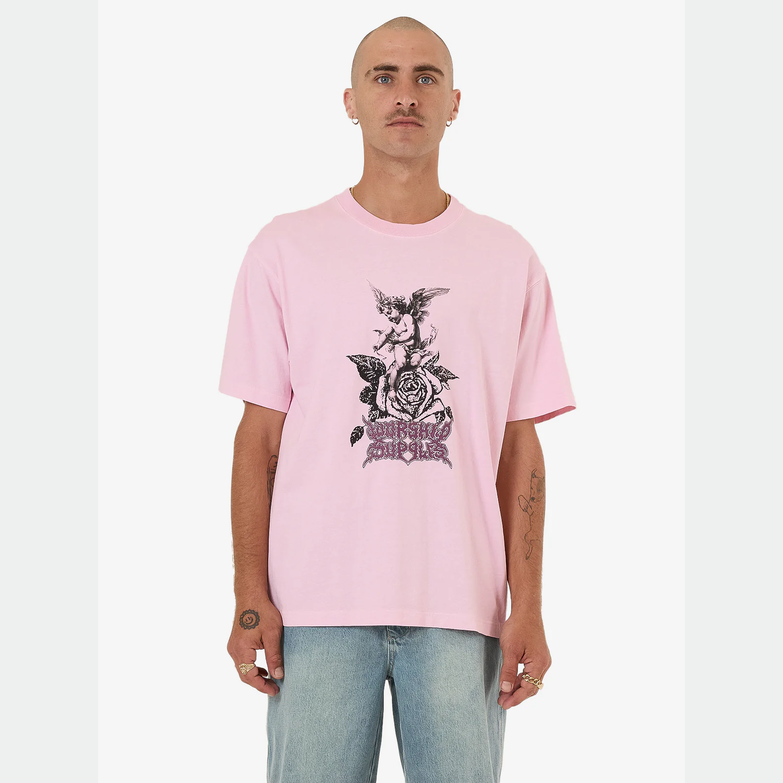WORSHIP Perch Tee - Quartz