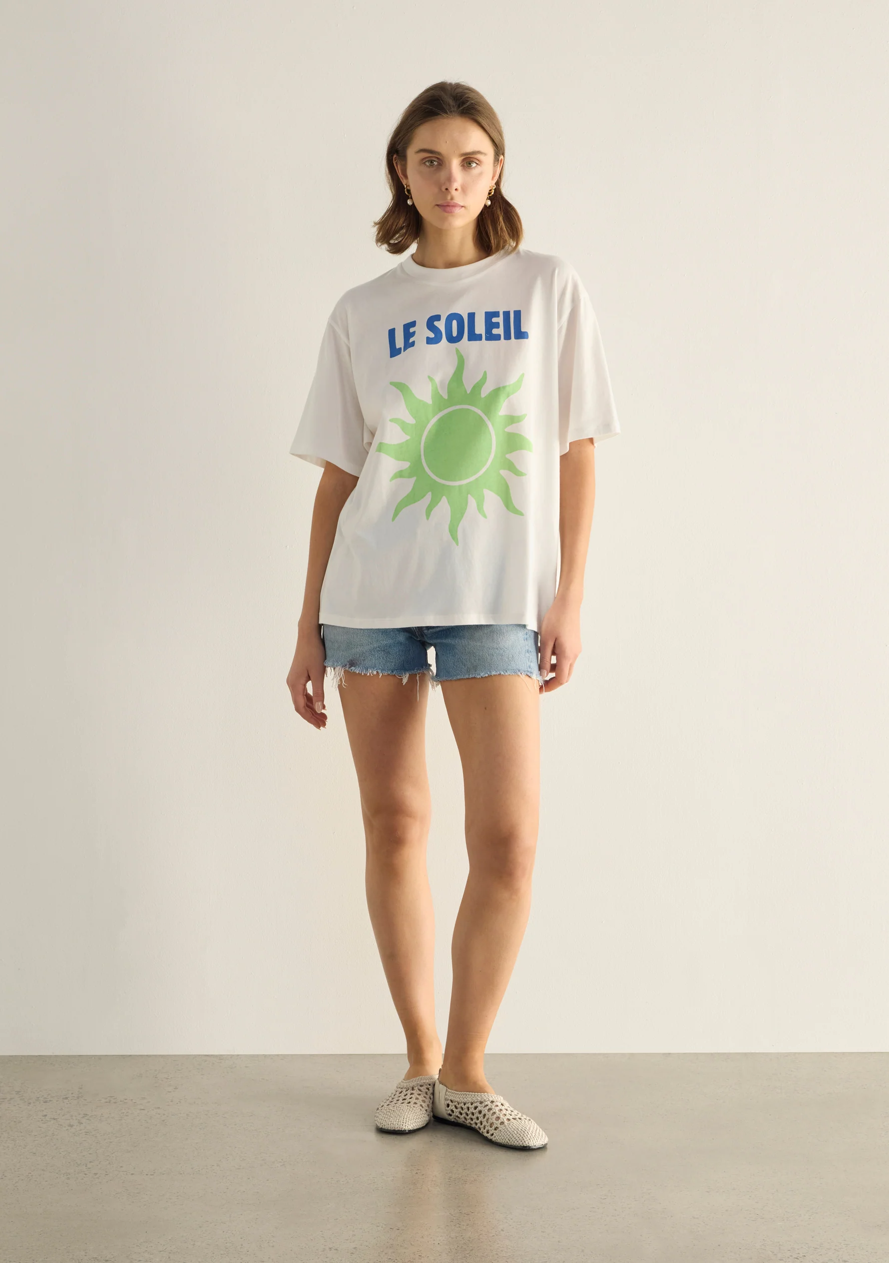 AUGUSTE THE LABEL Le Soleil Boyfriend Tee