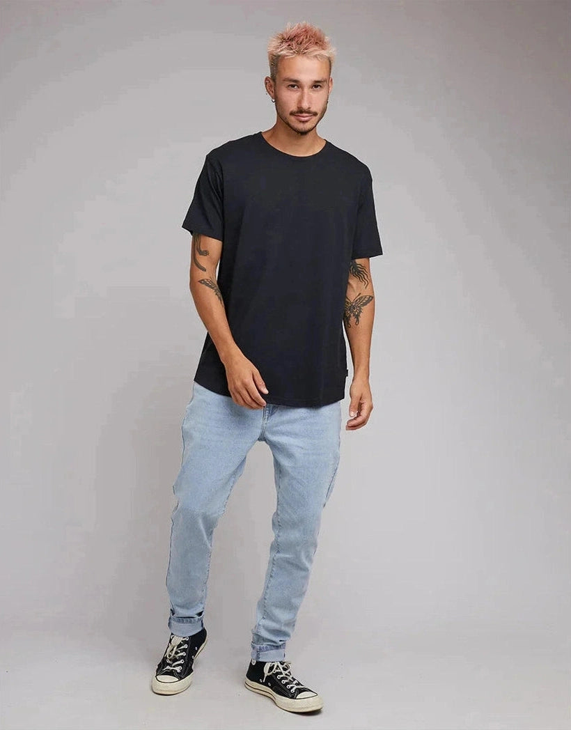 Silent theory acid tail tee - black