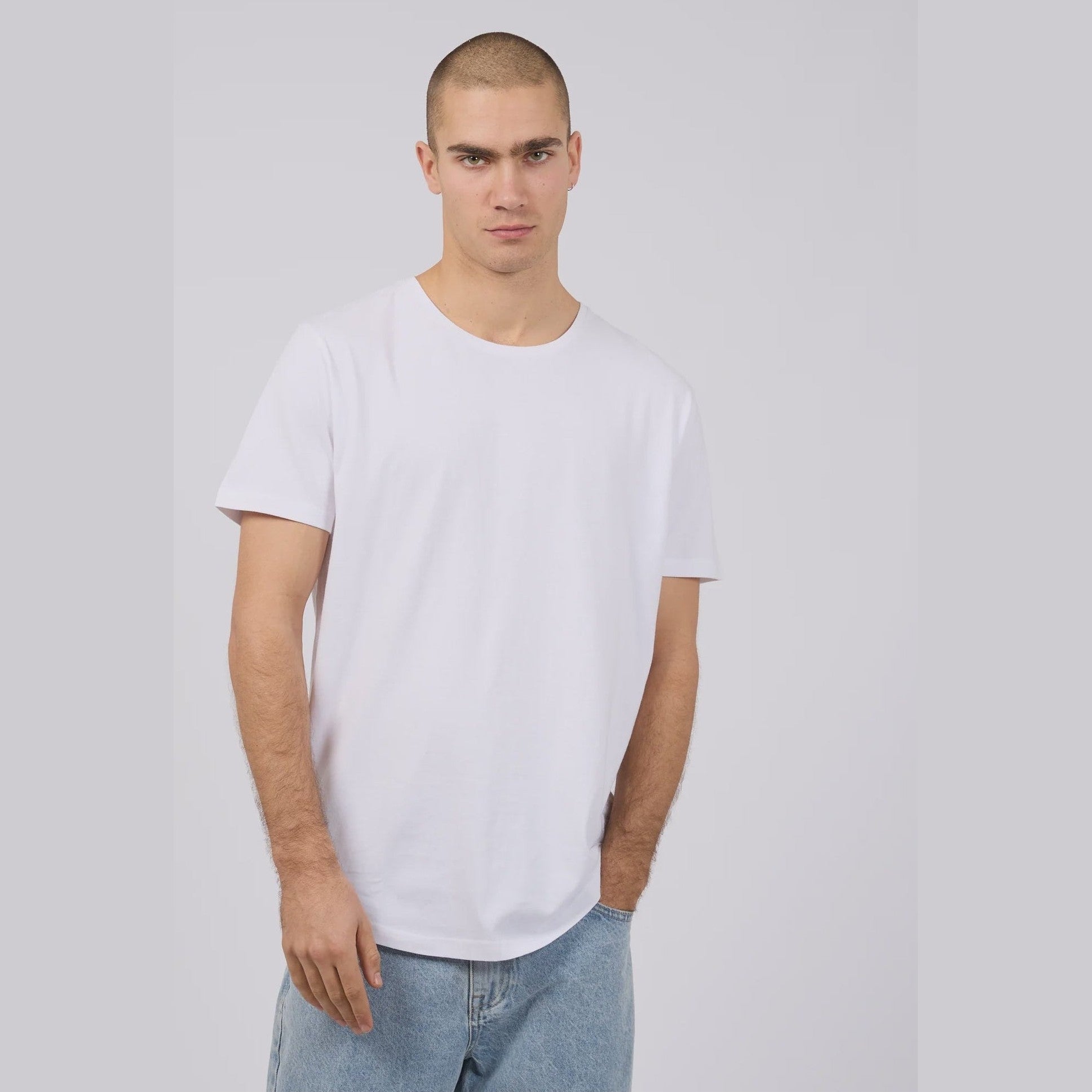 Silent Theory Tail Tee White