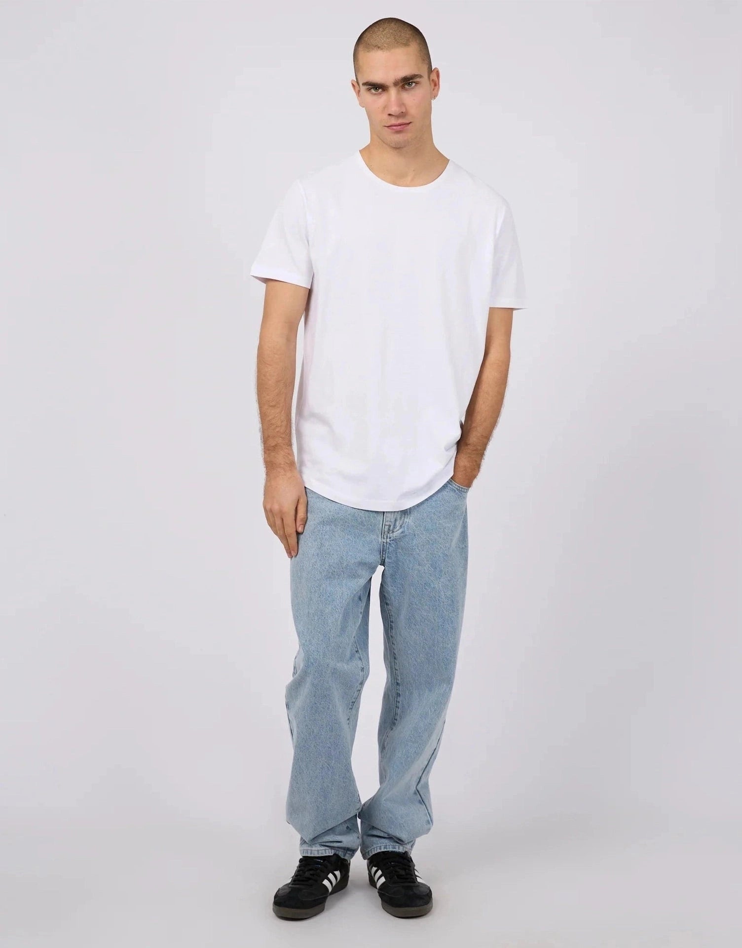 Silent Theory Tail Tee White